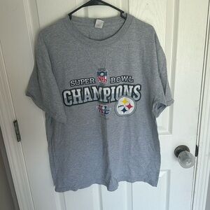pittsburgh steelers Super bowl XL TSHIRT size Large